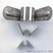 硅碳棒廠(chǎng)家直供訂做配套夾具  硅碳棒蝴蝶夾 m夾